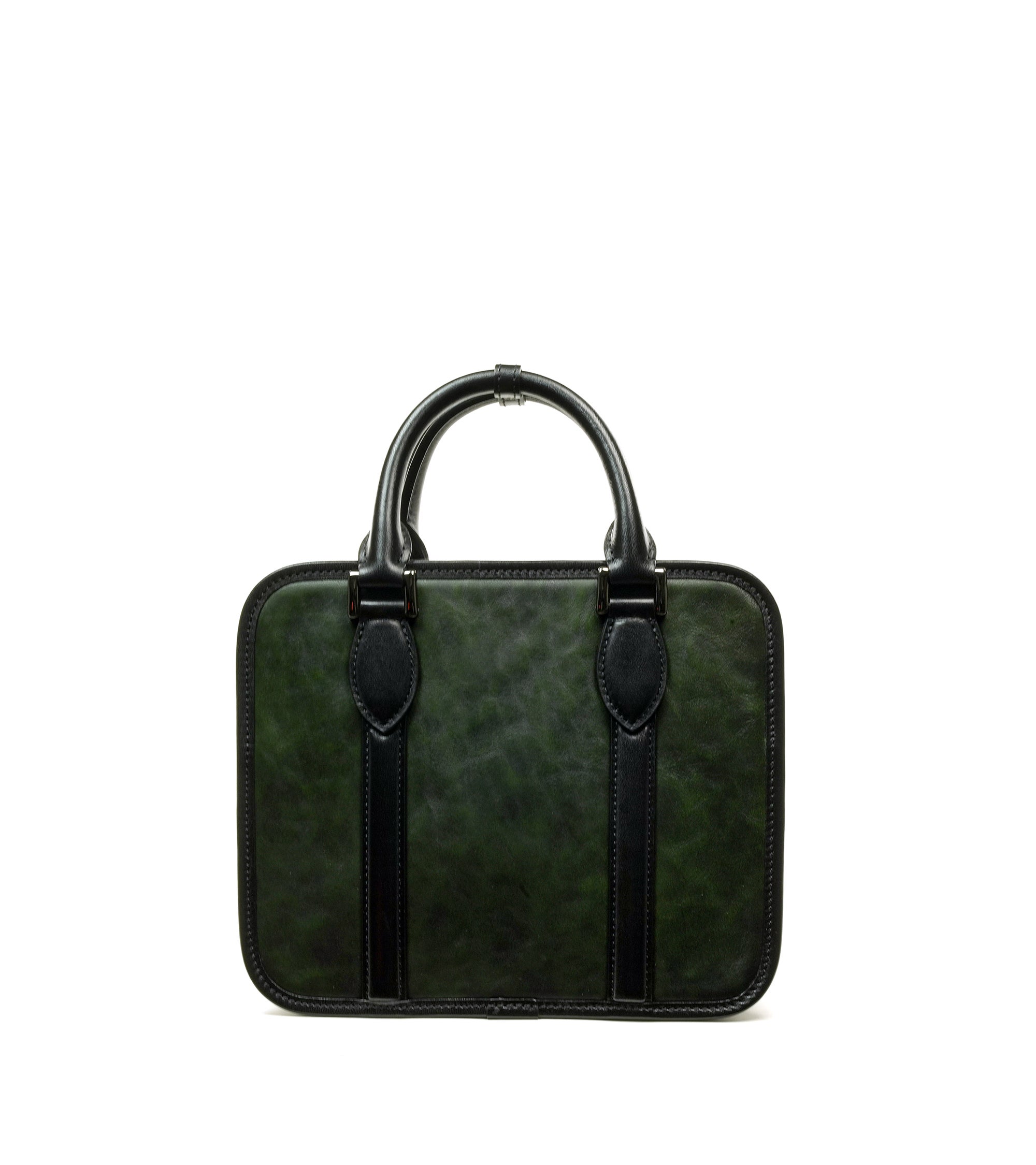 限定ホースハイド ハンドフィニッシュ製 ブリーフケース 