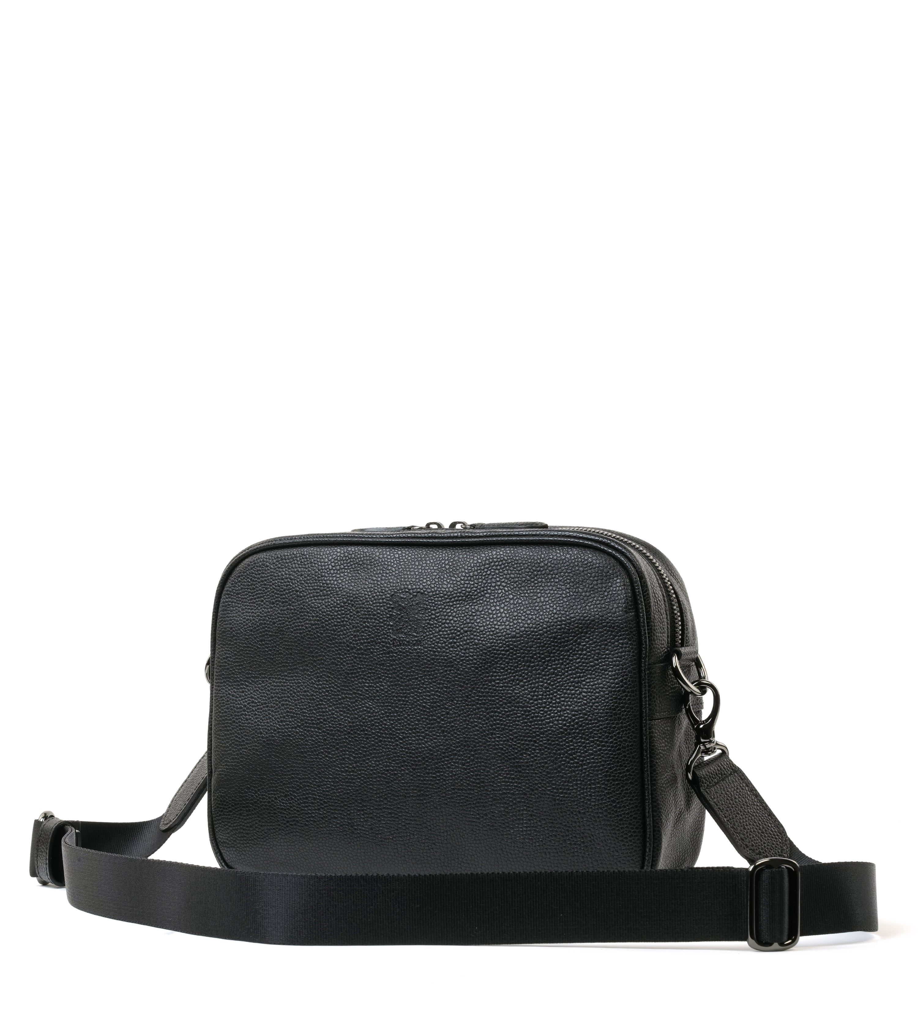 限定 キャビアスキン コンパクトショルダーバッグ Nona ブラック | The